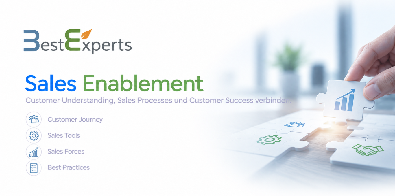 Sales Enablement Customer Understanding, Sales Processes und Customer Success verbinden.